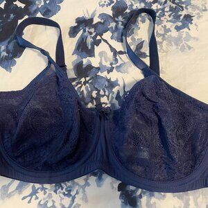 Parfait Navy Blue Bra 38DD